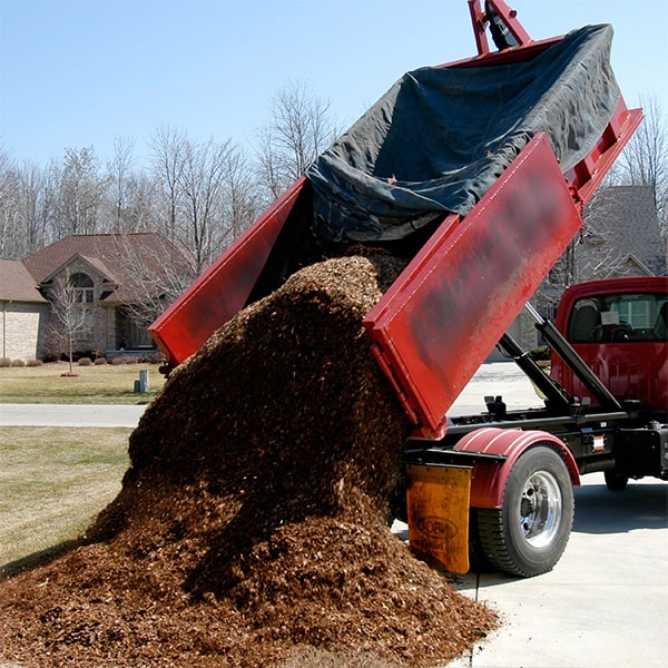 mulch delivery may have restrictions on delivery to certain remote or inaccessible areas